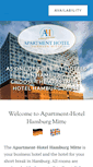 Mobile Screenshot of apartment-hotel.de