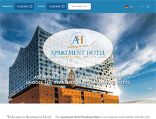 Tablet Screenshot of apartment-hotel.de